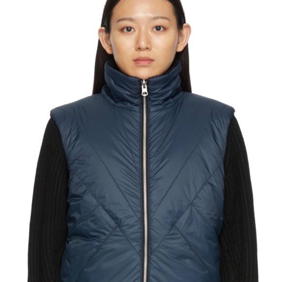 Rag & Bone Mikaela Navy/Black Bomber Jacket- Size XSmall - Picture 12 of 12